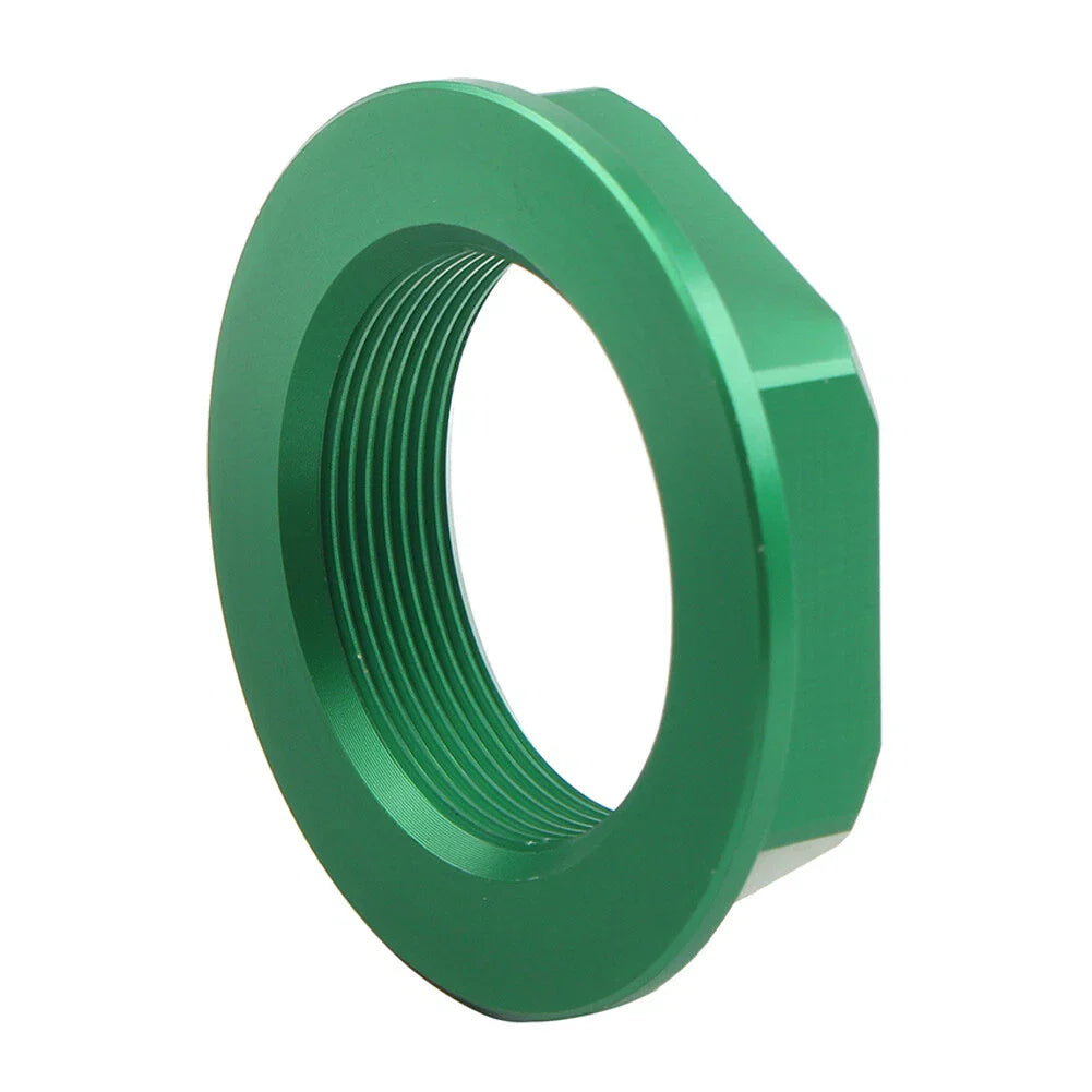 Aluminium Motorcycle Triple Tree Stem Yoke Center Hole Nut for Universal (N/A)