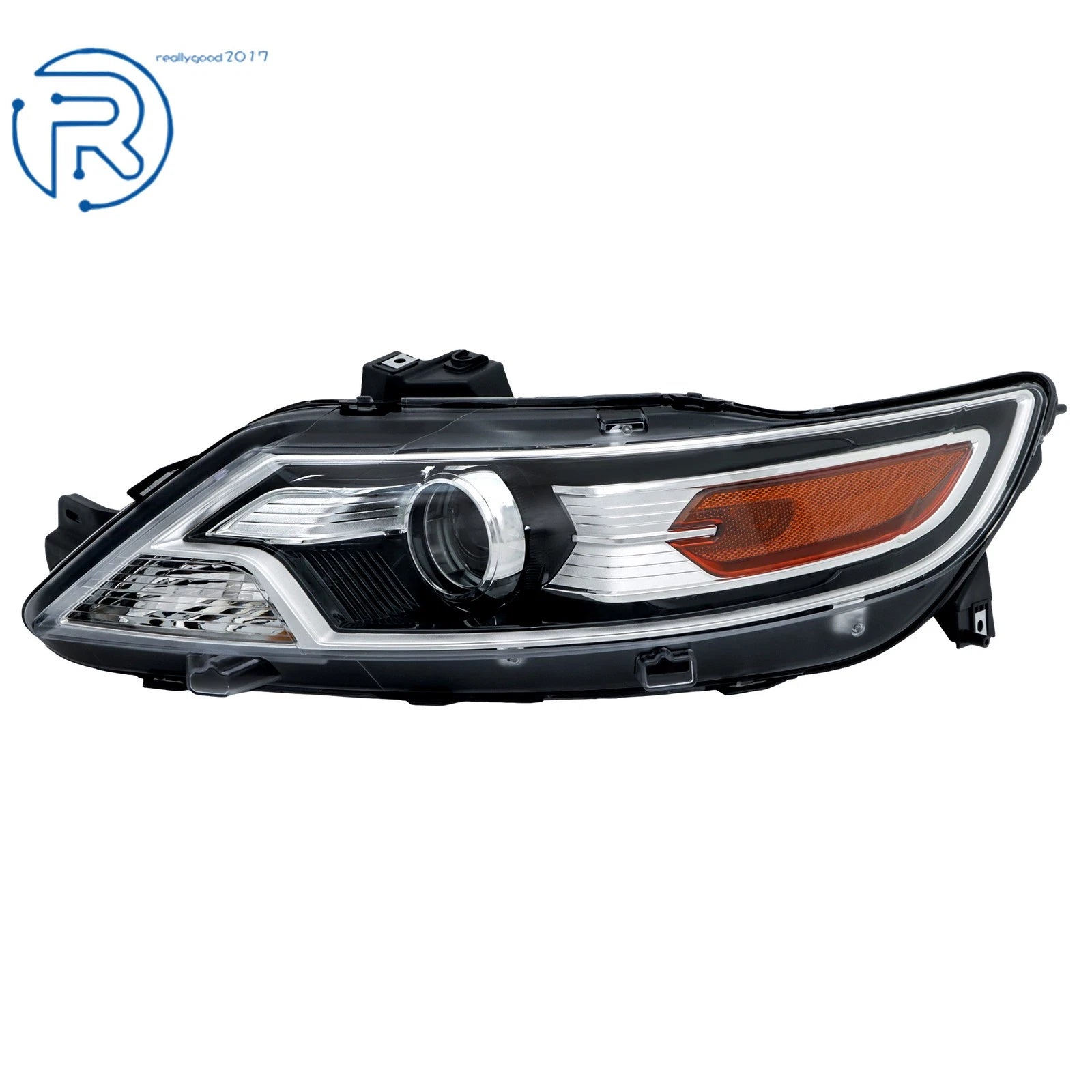 Chrome HID Xenon Projector Headlight Left for Ford Taurus SHO (2010–2012)