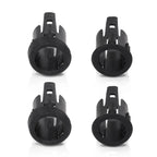 Set of 4 Rear Parking Assist Sensor Bezels for Ford F-250 F-350 (2008–2015)