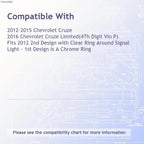 Head Light Assembly Driver Side OE Replacement for See Compatibility Chart (2005–2015)