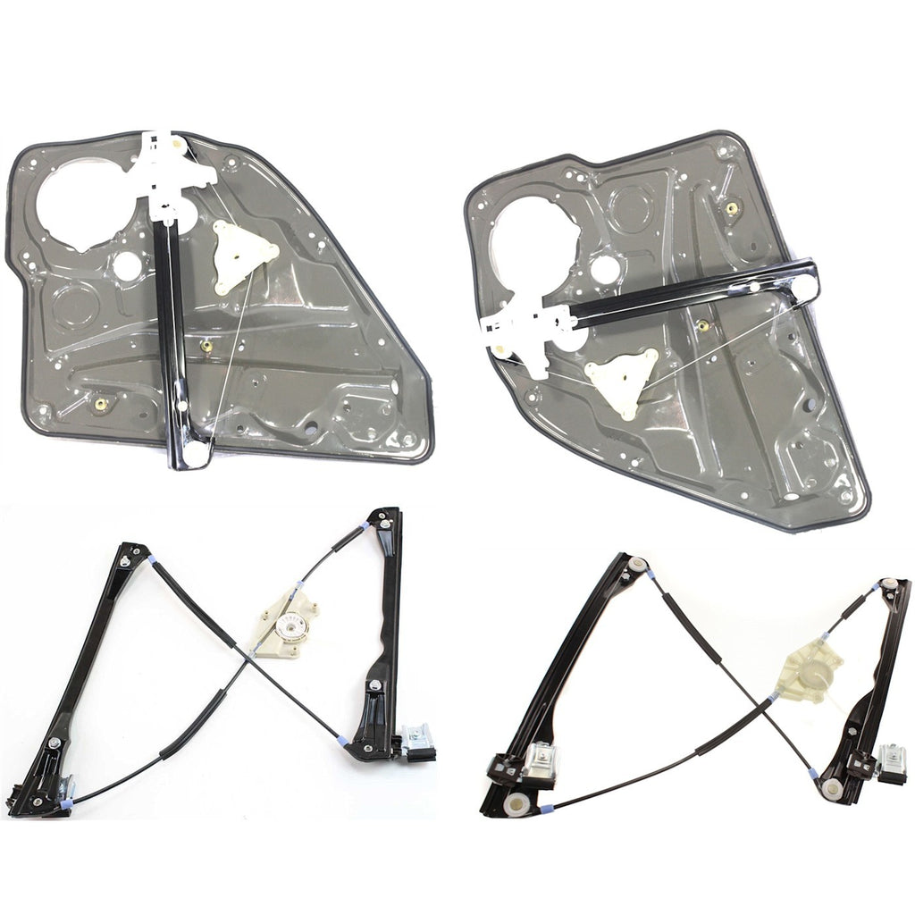 Set of 4 Window Regulators for VW Golf