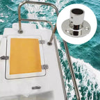 316 Stainless Steel Marine Boat Hand Rail Base for 78" or 1" Tubing