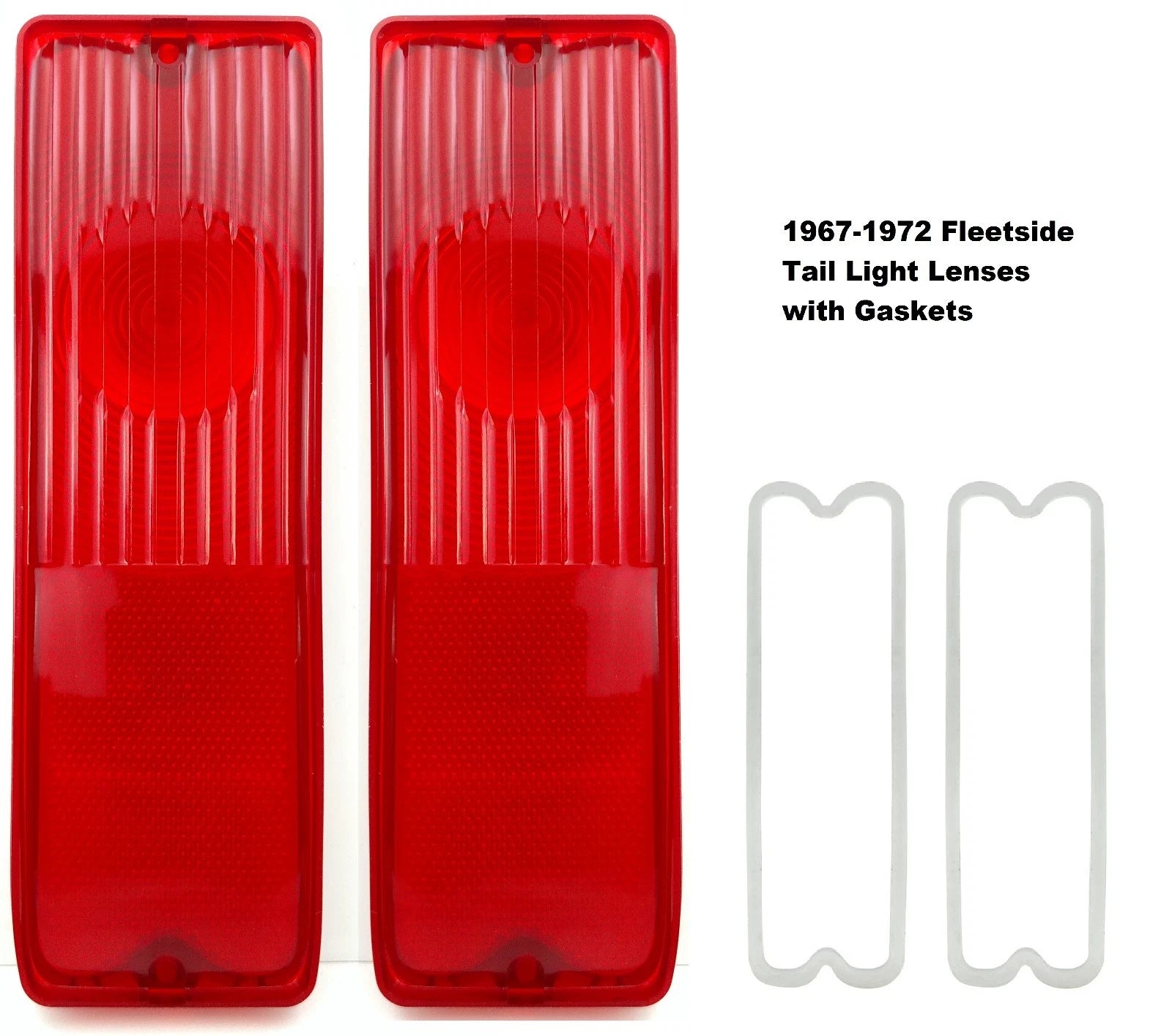 Tail Light Lens Gaskets Kit for 1967-1972 Chevy GMC Pickup Truck
