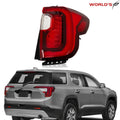Tail Light for GMC Acadia (2020–2023) LED Rear Right Side with Chrome Trim