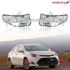Set of 2 LED Fog Lights for Toyota Corolla (2017–2019)