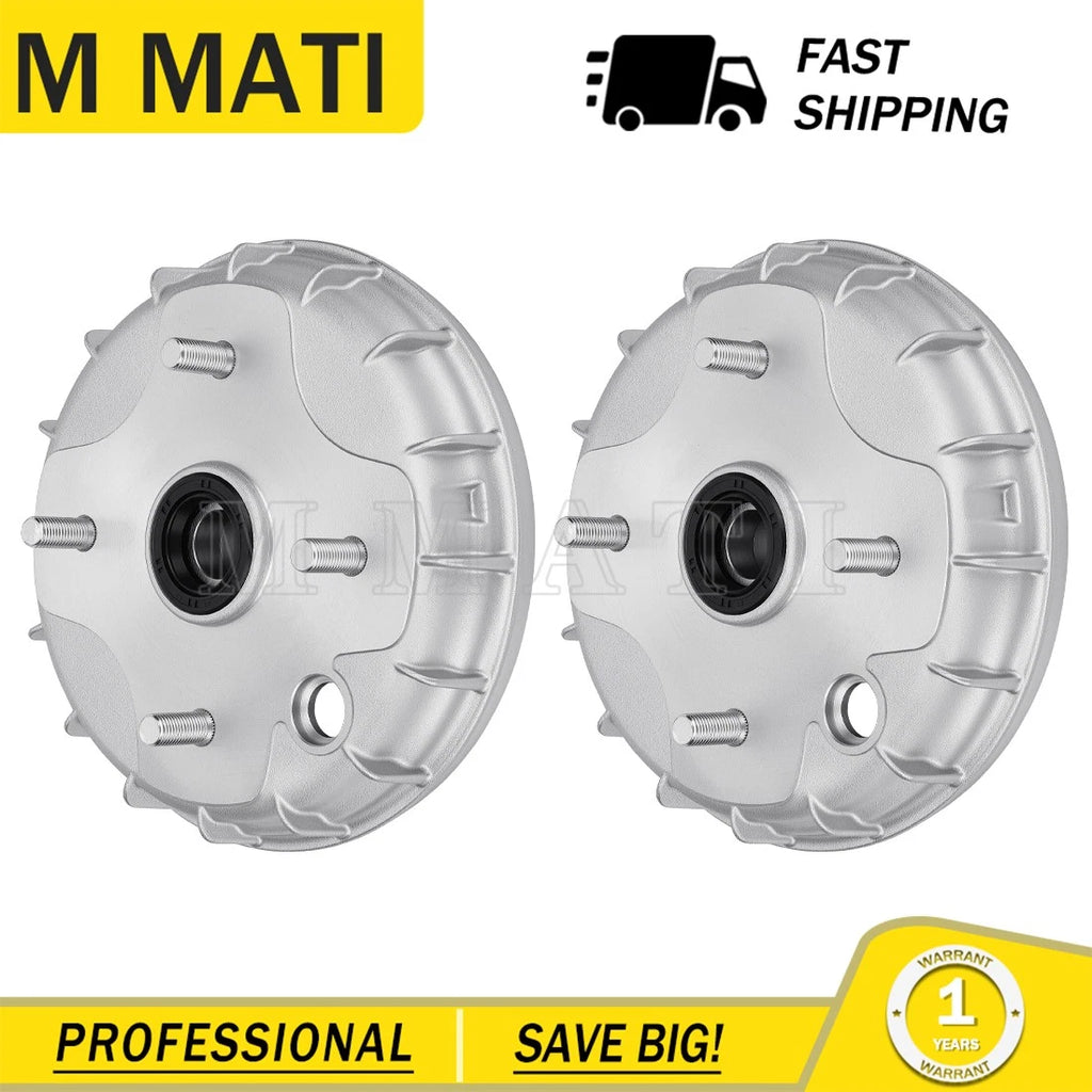 2 Front Brake Drum 44600-HN4-670 for Honda Rancher 350 (2000–2006)