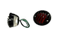 LED Tail Lights Pair Replacement for 1933–1936 Ford Car Black Metal Grille