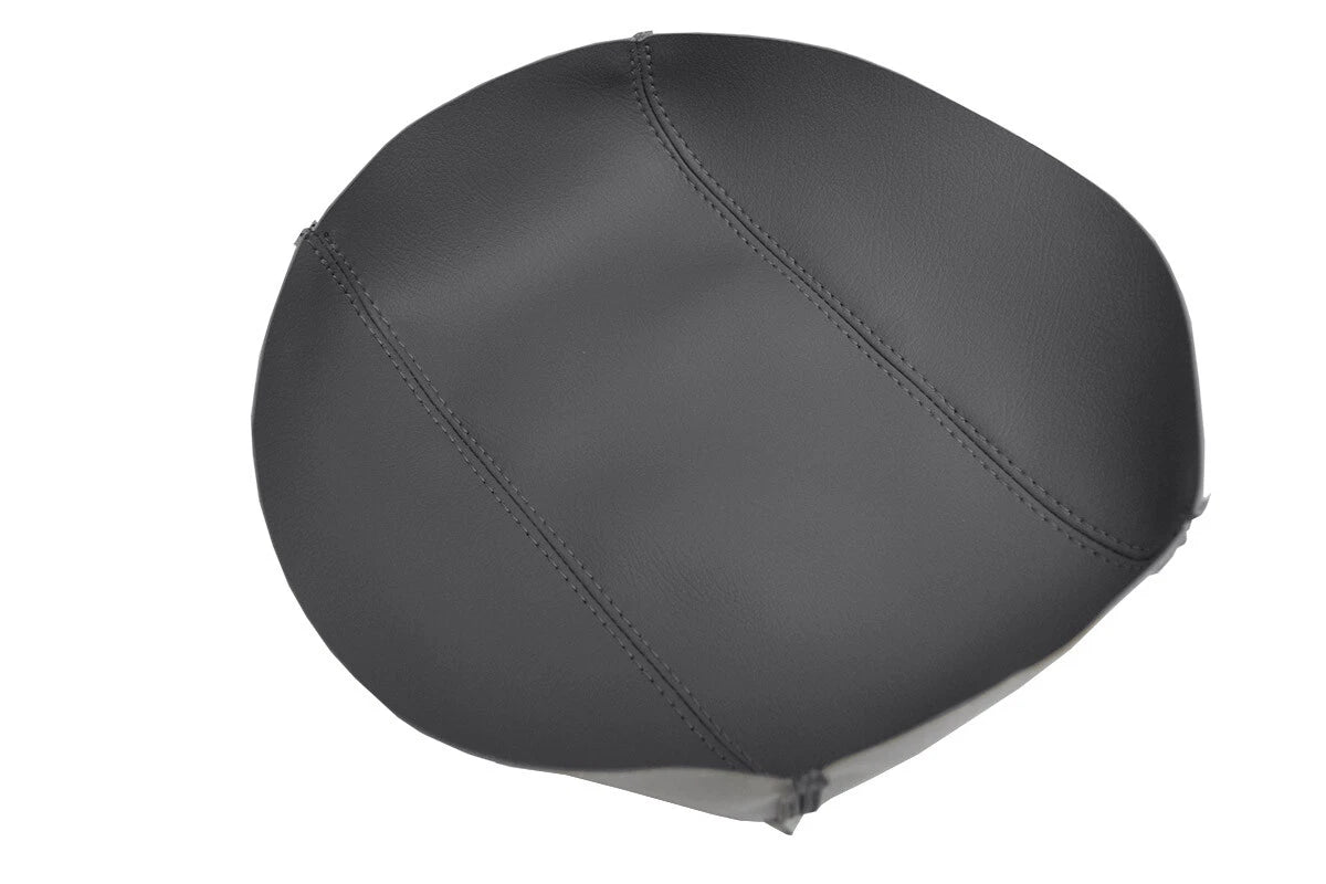 Leather Console Lid Armrest Cover for Subaru Crosstrek (2012–2017) Gray
