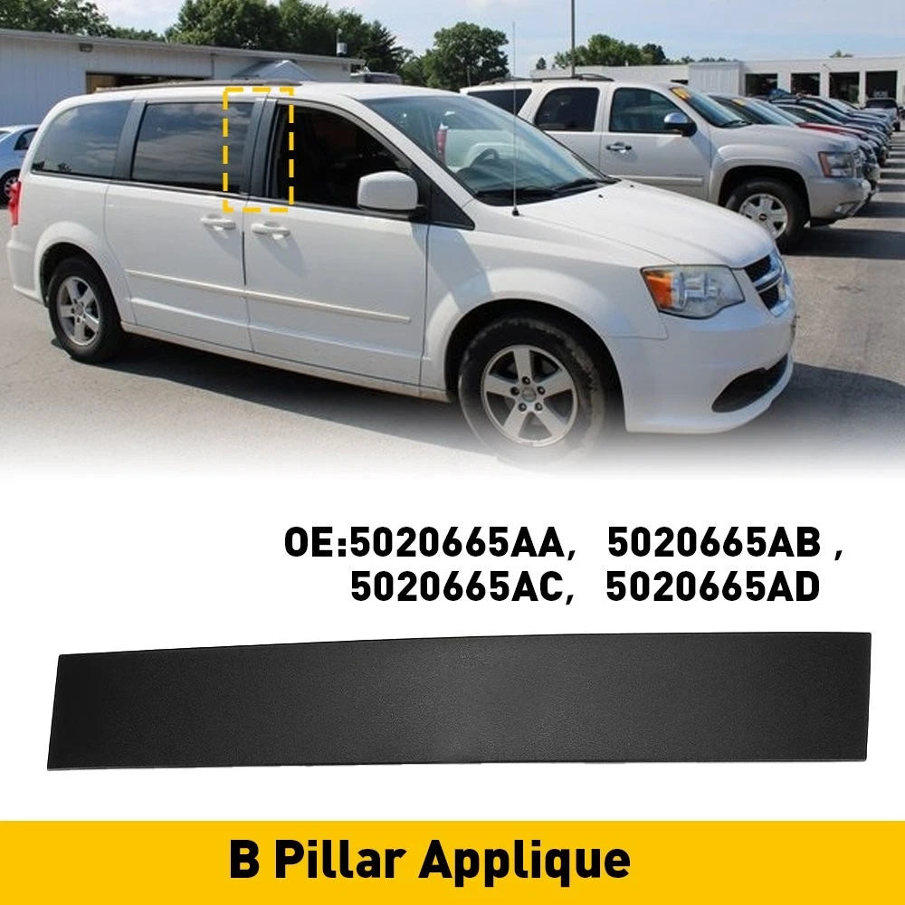 Front Door Applique Pillar Right for Town & Country, Grand Caravan (AB) 5020665AA