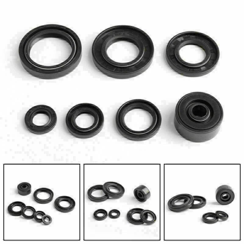 Engine Cylinder Oil Seal Rebuild Kit for Yamaha TZR125 TZR125R (1987–1997)