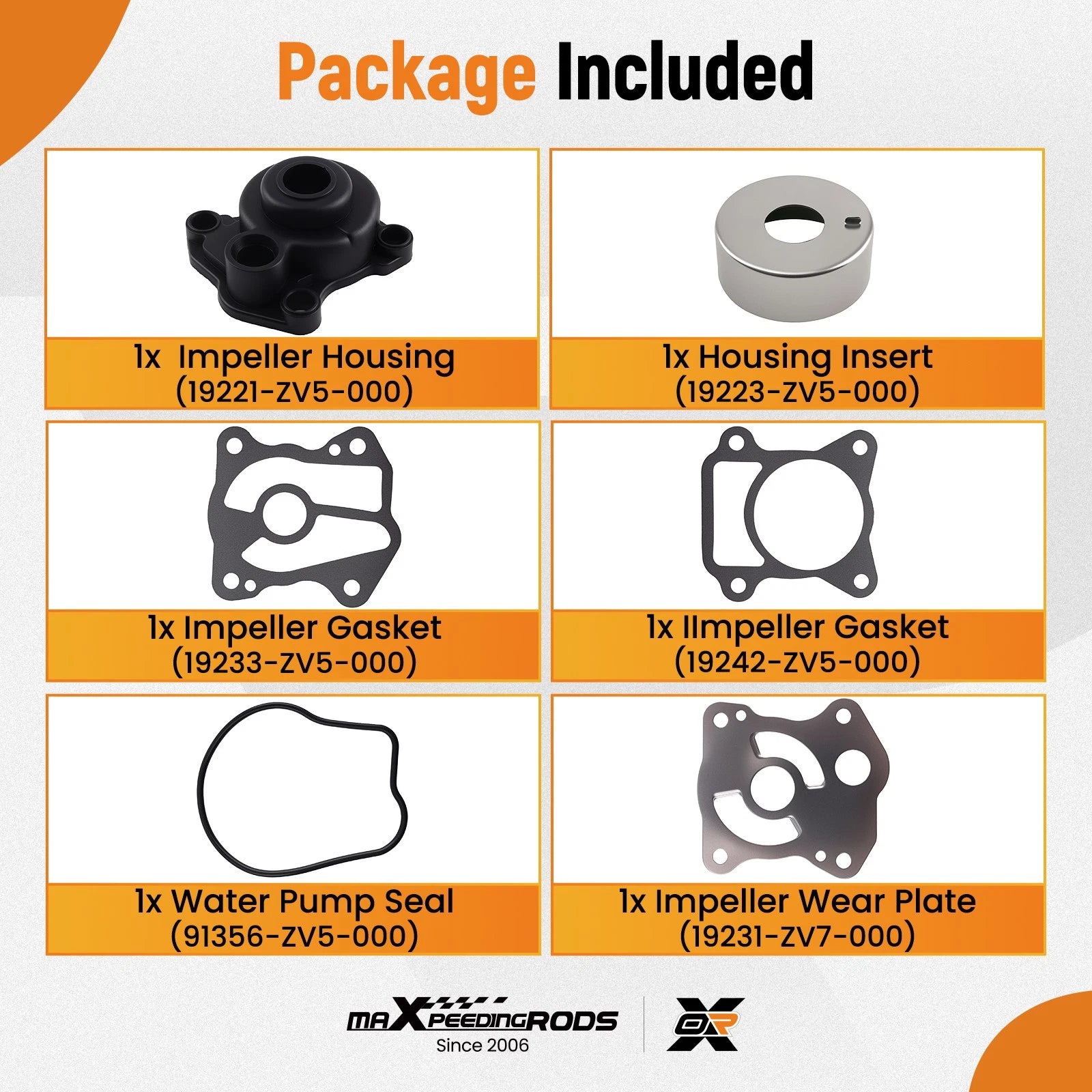 Complete Repair Kit for Honda 25/30hp (2000-2023)