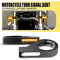 2X Smoke LED Sequential Turn Signals for Motorcycle
