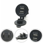 Dual USB Socket for All 12-24V Vehicles (5V 2.4A)