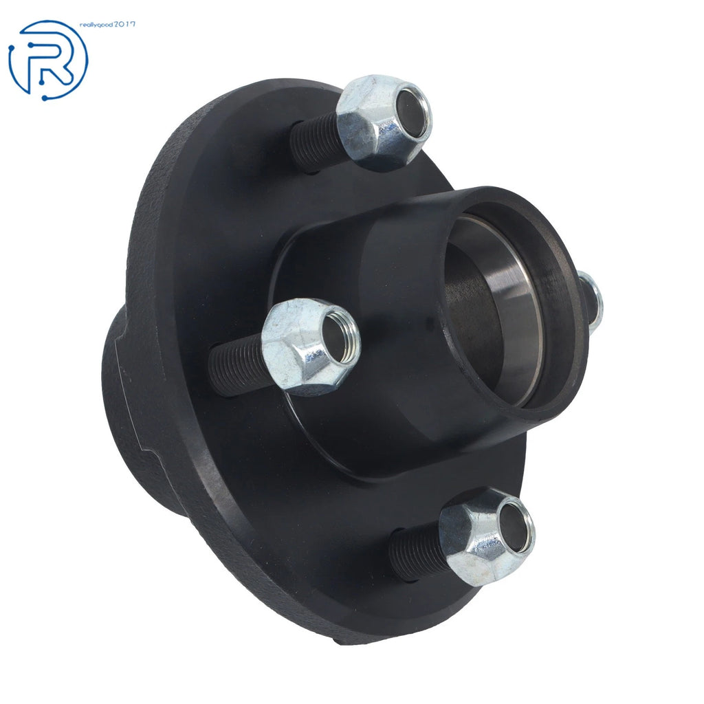 2X 4 Lug Trailer Hub Kit for 2000lbs Axle (1" Spindle)