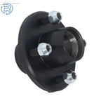 2X 4 Lug Trailer Hub Kit for 2000lbs Axle (1" Spindle)