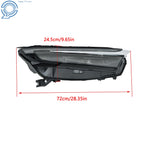 LED Headlight for Honda CR-V (2023-2024) with Electroplated Trim