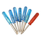 Set of 7 Mini Screwdrivers for Small Repairs