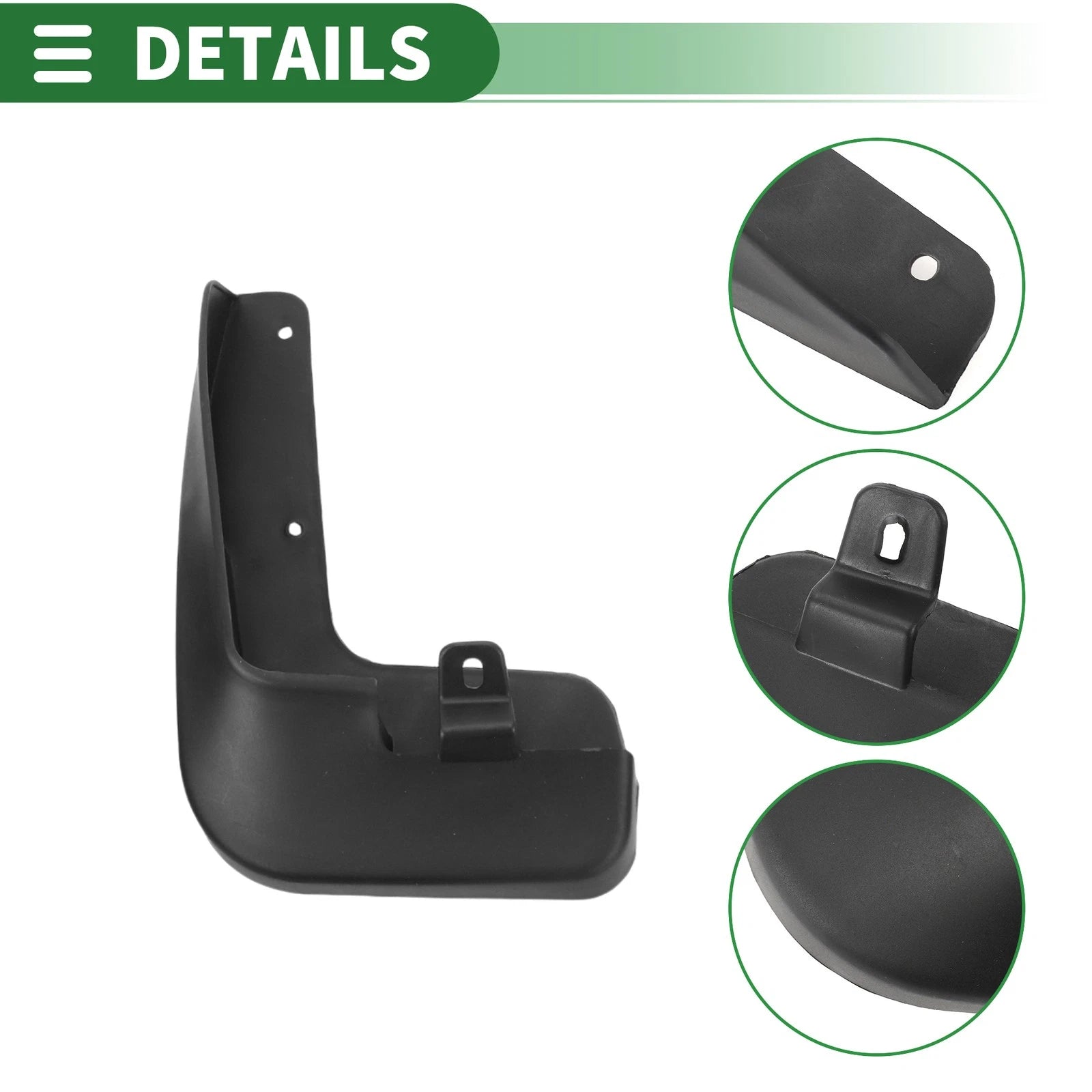 Set of 4 Mud Flaps Splash Guards for Mitsubishi Xpander (2017–2022)