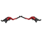 CNC Red Extendable Brake Clutch Levers for Yamaha YZF R1 R6 R6S (2004-2016)