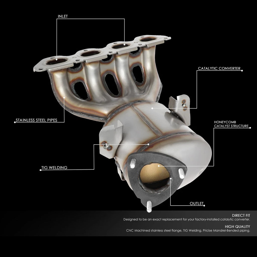 Catalytic Converter Exhaust Manifold for Chevy Cruze Limited Sonic (2011–2016)