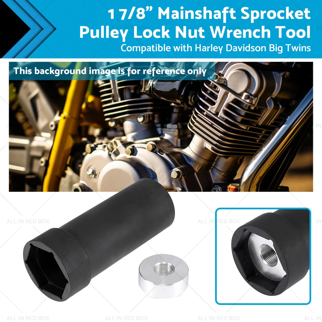 Mainshaft Sprocket Pulley Lock Nut Wrench Tool for Harley (1936–2006)