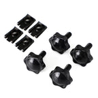 Set of 4 Saddlebag Lever Lock Bolts Nuts for Harley Glide King Touring (1996–2019)