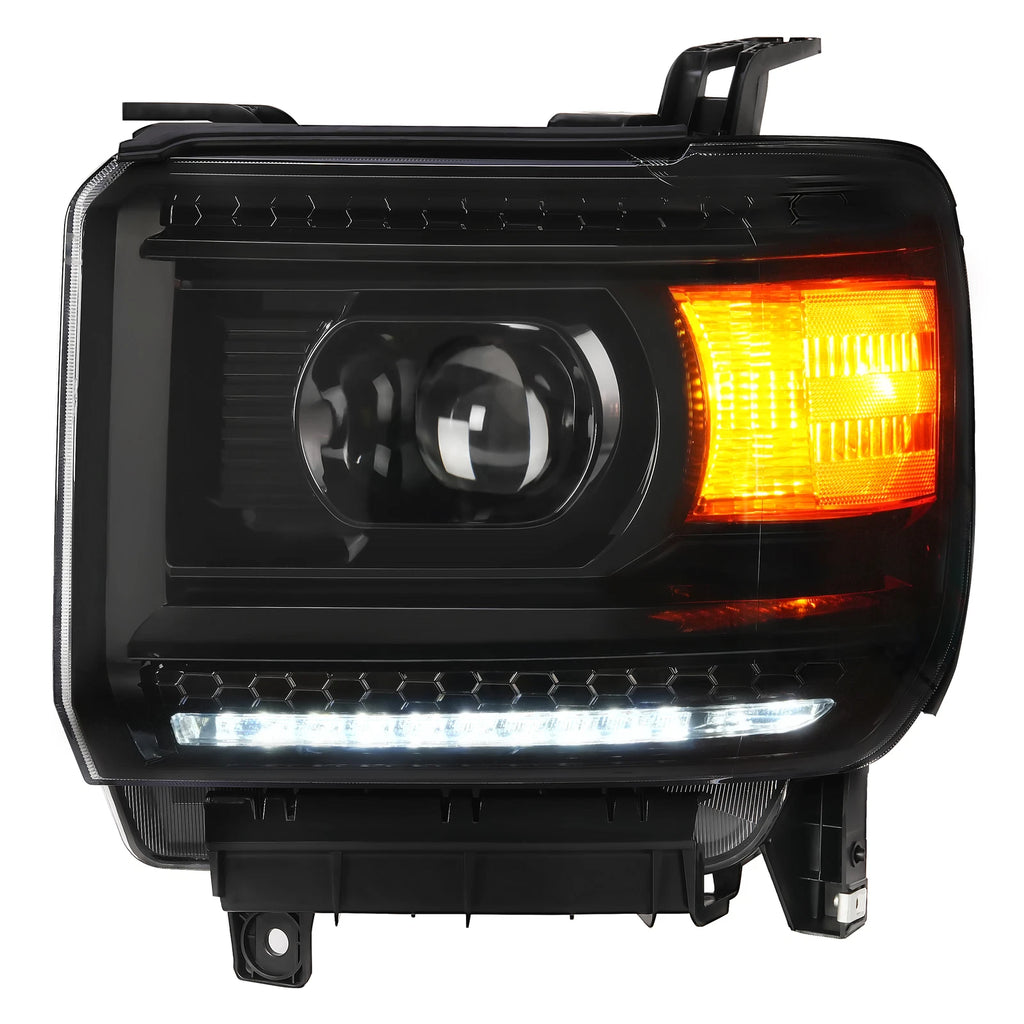 LED Headlight Projector for GMC Sierra 1500 2500 3500HD (2014-2018)