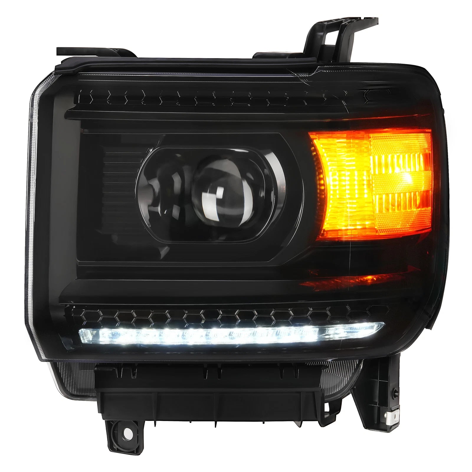 LED Headlight Projector for GMC Sierra 1500 2500 3500HD (2014-2018)
