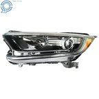 Front Headlight Assembly for Honda CR-V (2017-2022) Halogen Black Left