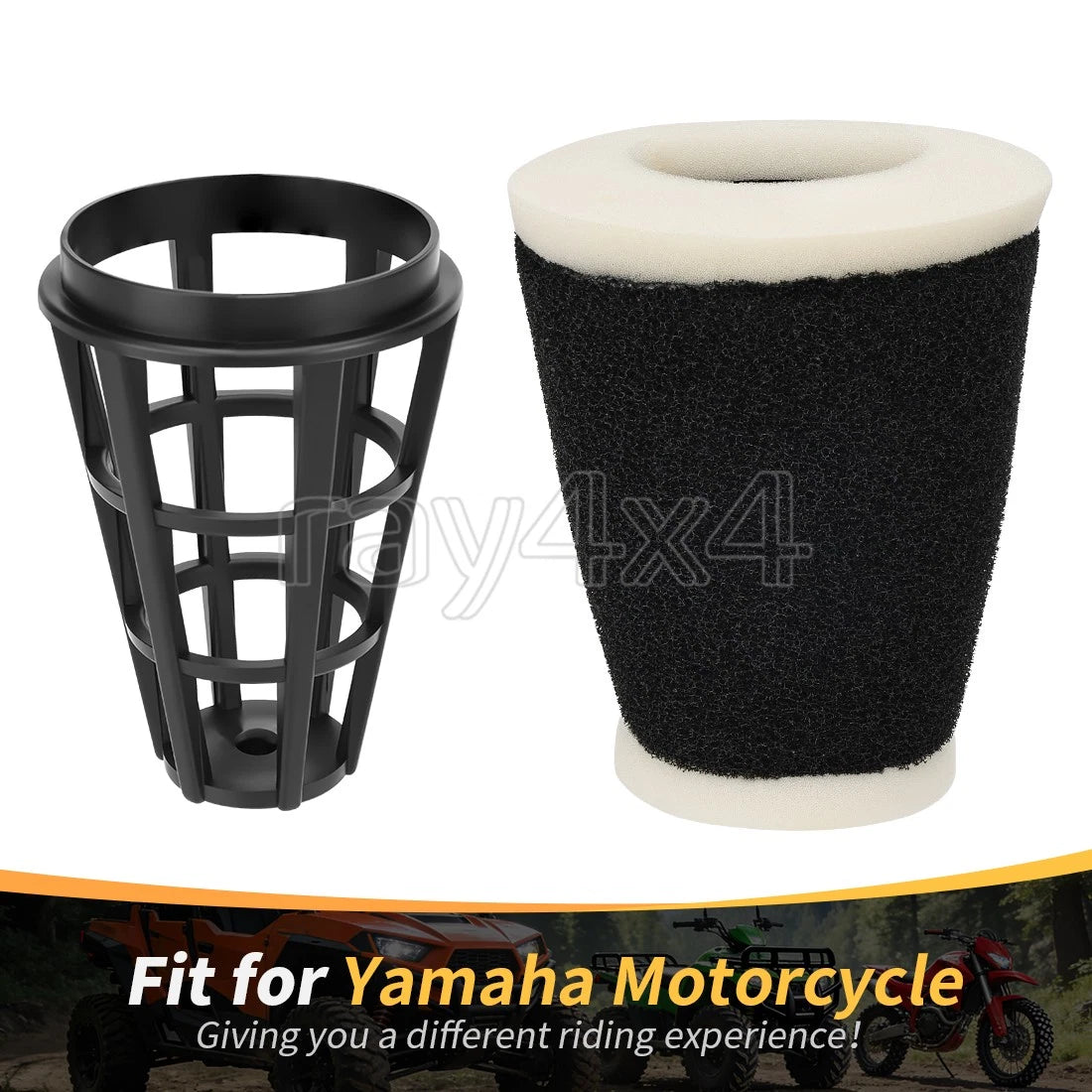 Air Filter & Cage Guide for Yamaha Big Wheel 200 (1986–1988) 1RL-14451-00-00