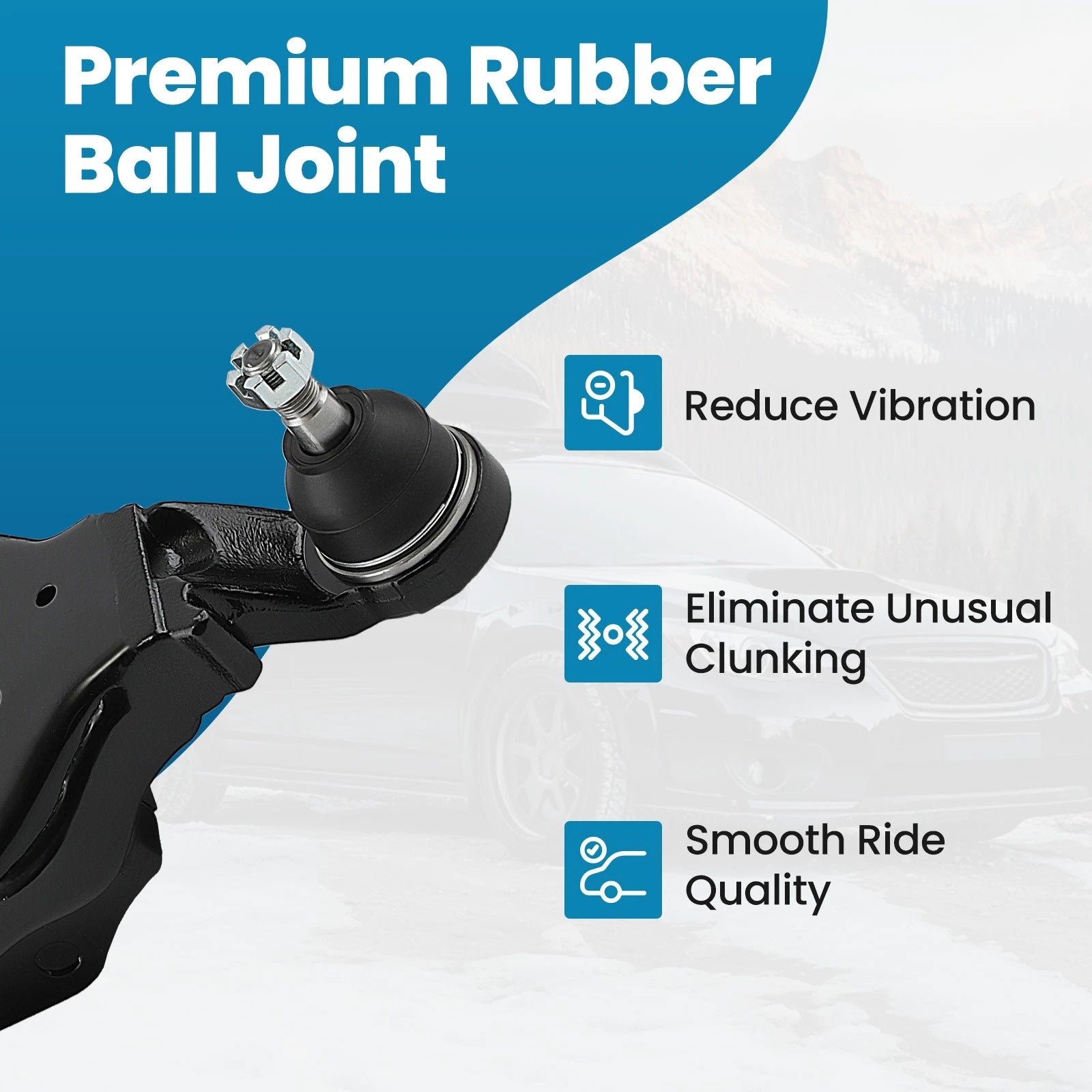 Front Lower Control Arms w/ Ball Joints for Toyota Tacoma (2005–2015)
