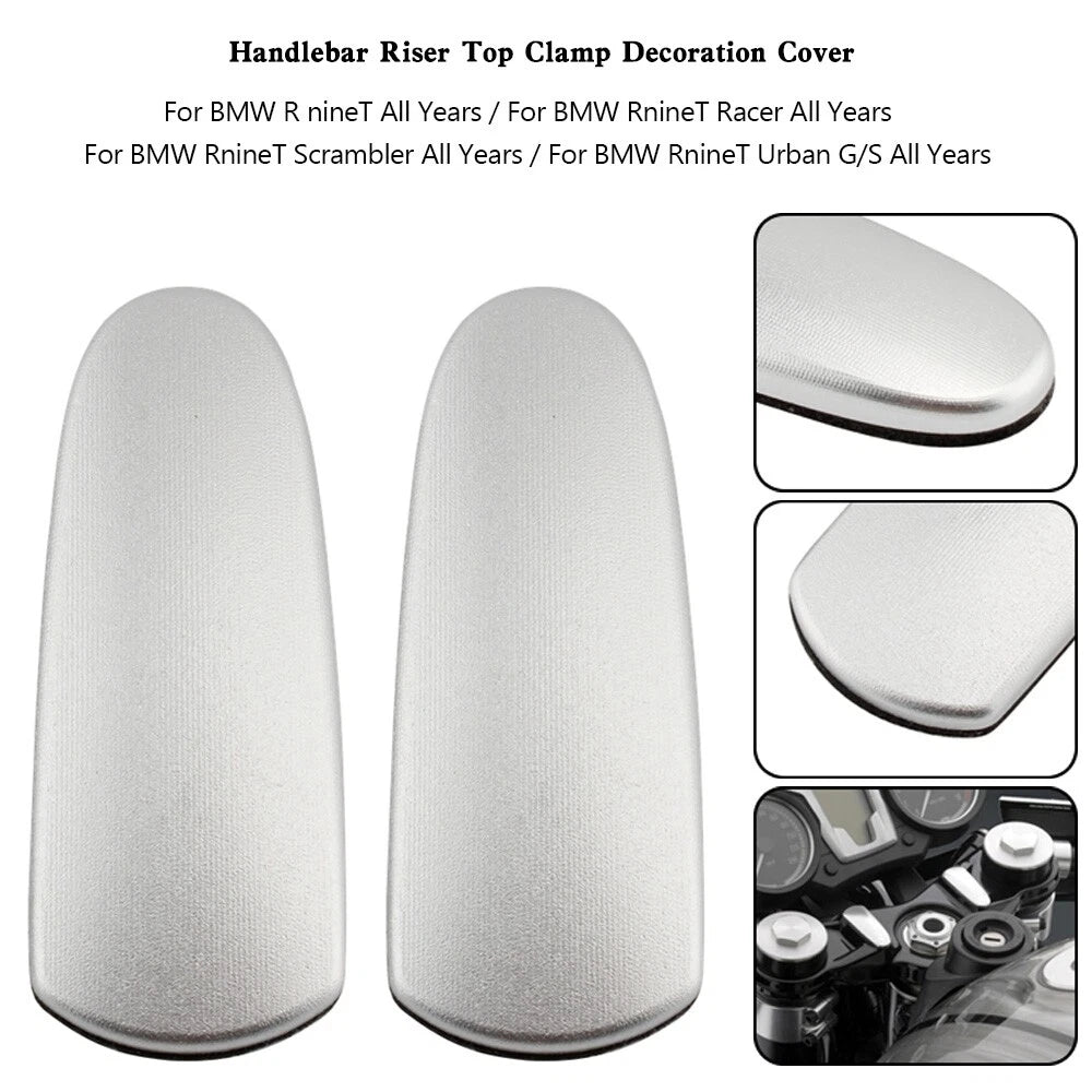 Aluminum Handlebar Riser Top Clamp Cover for BMW R nineT (2014–2023)
