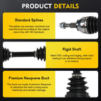 Front Passenger Side CV Axle Shaft Assembly for Ford Focus (2013–2018)