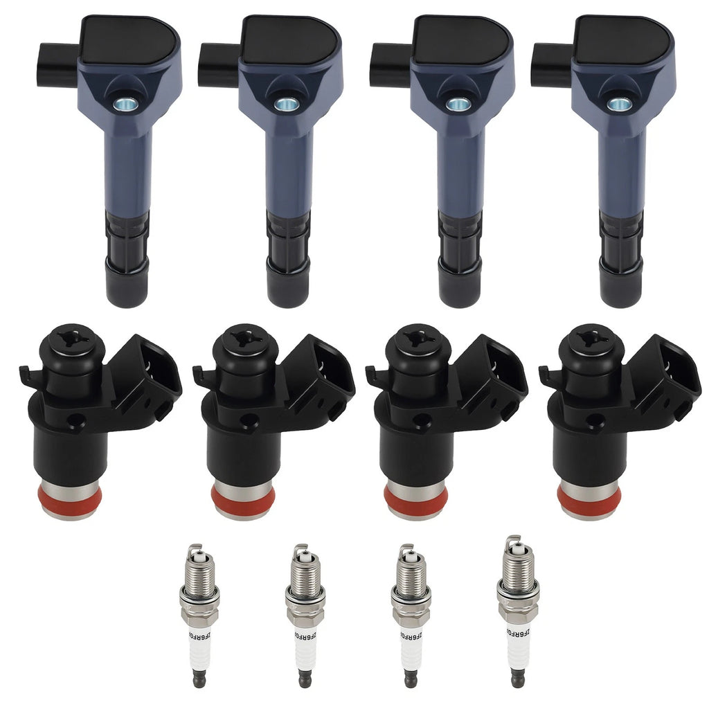 Set of 4 Fuel Injectors for Honda Civic 1.7L (2001–2005)