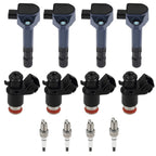 Set of 4 Fuel Injectors for Honda Civic 1.7L (2001–2005)