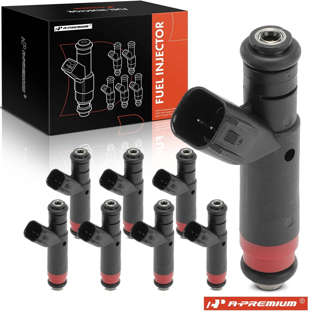 8x Fuel Injector for Jeep Grand Cherokee (2001–2004) Dodge Ram 1500 (2002–2003)