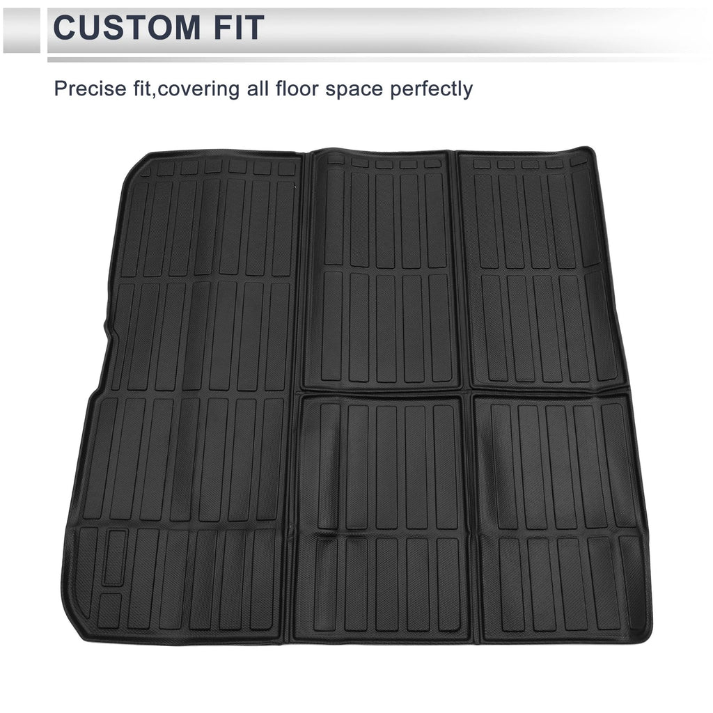 Cargo Liner Rear Trunk Mat for Honda Pilot (2016–2022) TPE Long Grid Pattern