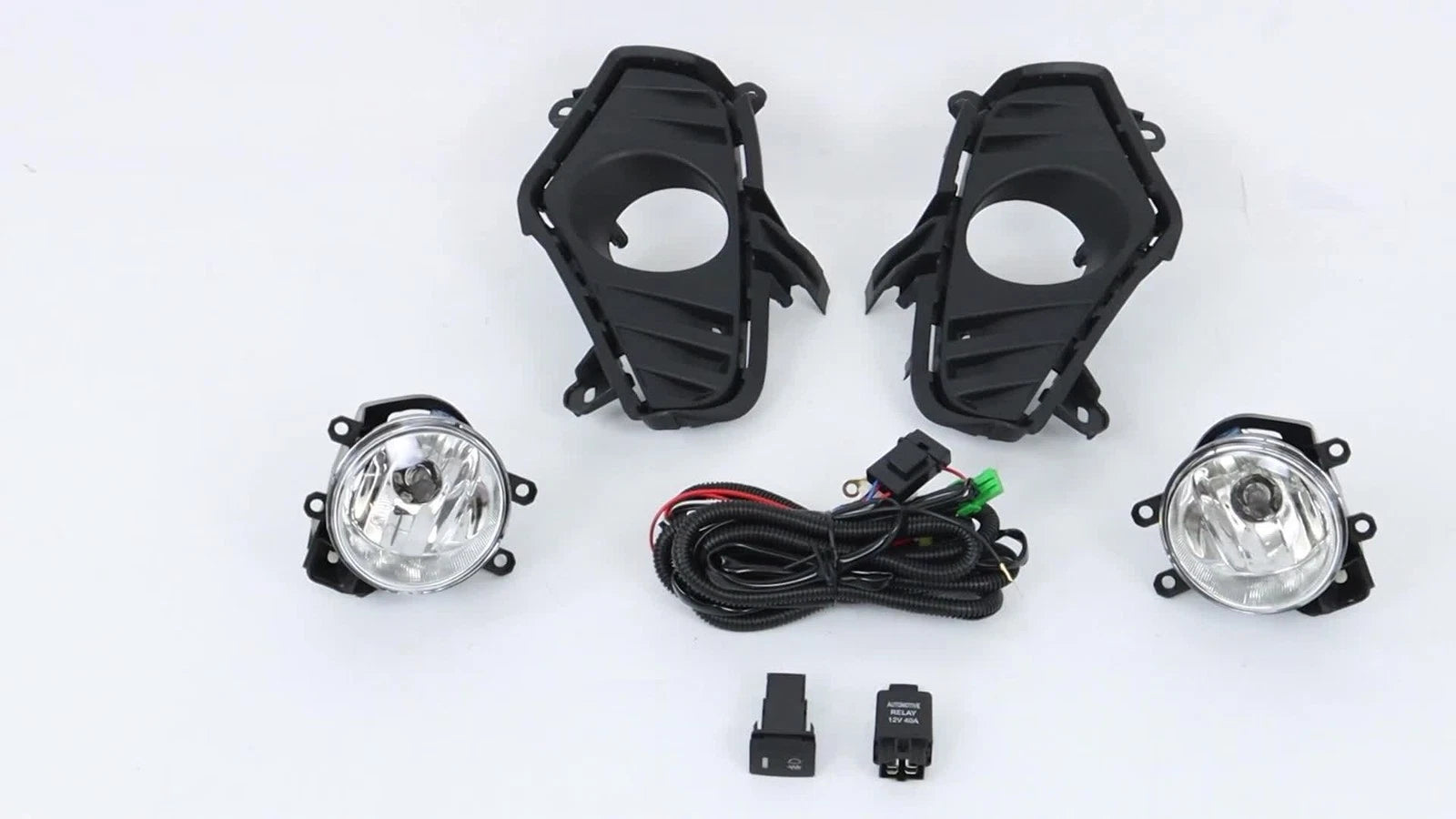 Set of 2 Front Fog Lights for Toyota RAV4 (2019–2021)