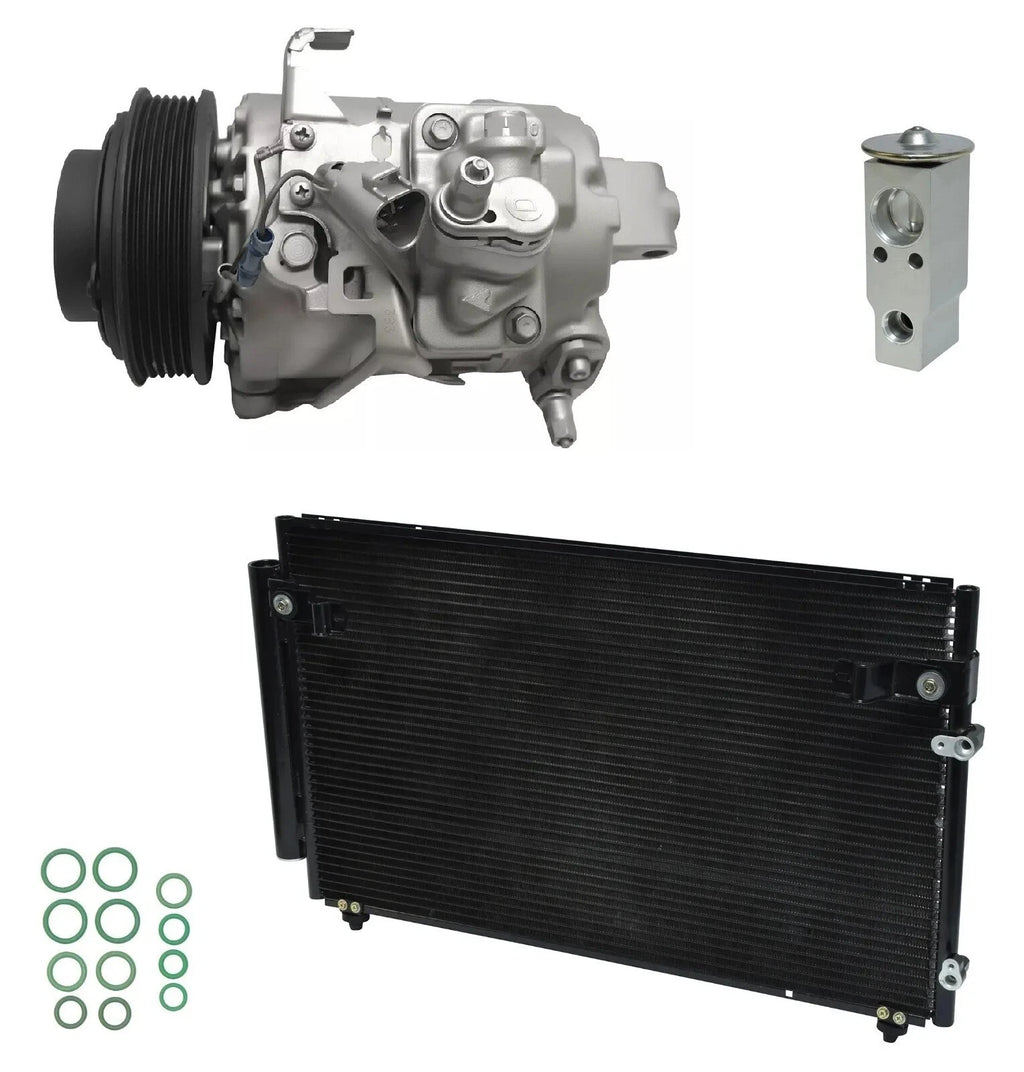 A/C Compressor Kit with Condenser for Lexus GS430 4.3L (2003–2005)