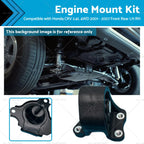 Motor & Transmission Mounts for Honda CR-V 2.4L 4WD (2001–2007) Front Rear