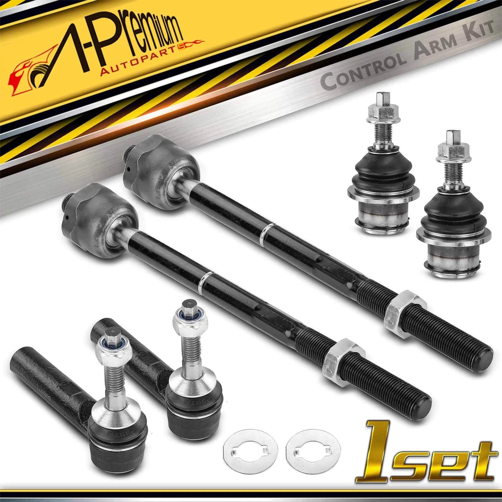 6X Front Tie Rod End Ball Joint for Ford Expedition Lincoln Navigator (1997–2023)