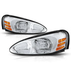 OE Style Chrome Housing Amber Corner Headlight for Pontiac Grand Prix (2004–2008)