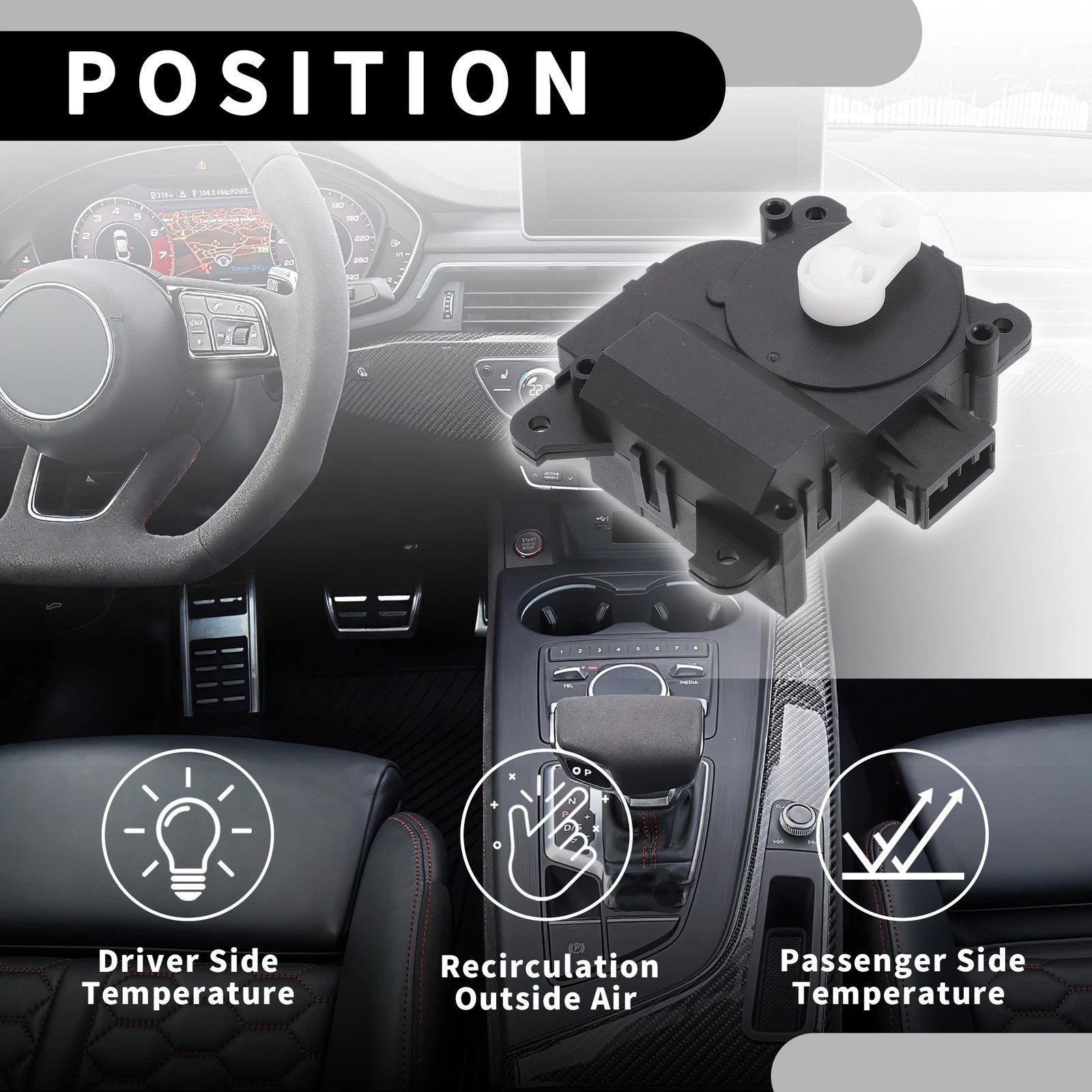 Heater Blend Door Actuator No.79140TK8A51 for Honda Odyssey (2011–2017)