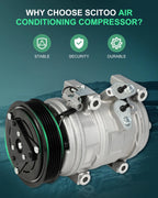 A/C Compressor for Toyota Sienna (2004–2007) CO 10854C