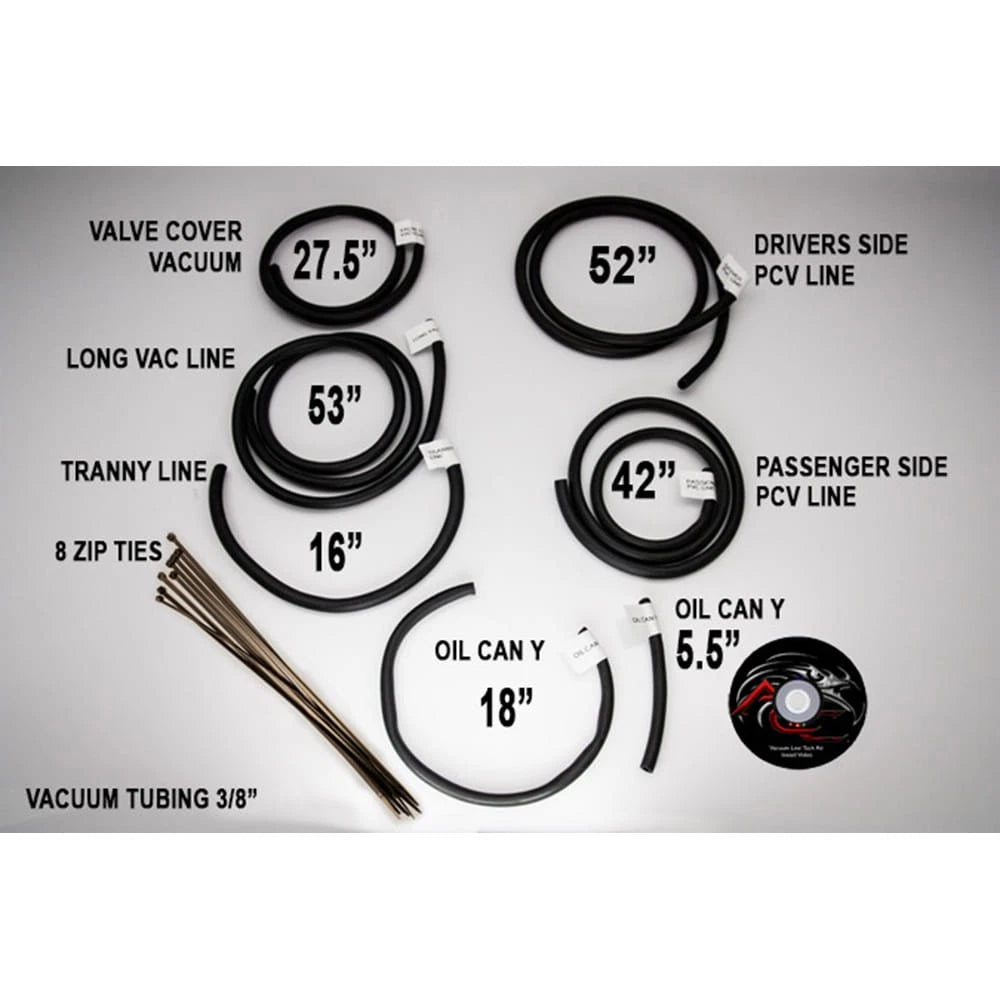 Vacuum Line Tuck Kit 7pc for Chevrolet Corvette C7 (2014–2019)