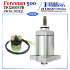Starter Motor with Relay for Honda Foreman 500 TRX500FPE (2012–2013)