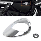 Battery Cover Trim Oil Dipstick Bezel Kit for Harley XL1200 883 (2004–2022)