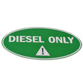 6Pcs Diesel Only Sticker for Universal Use