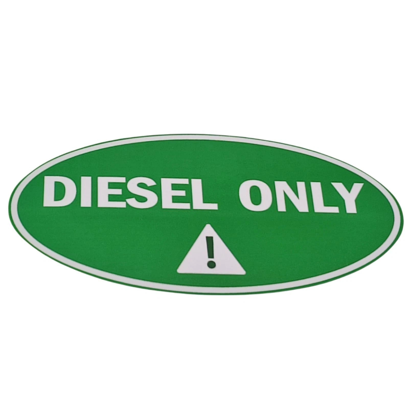 6Pcs Diesel Only Sticker for Universal Use
