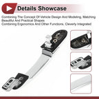 Car Door Handle Grip for Hyundai Tucson (2016–2023) No. 826602E010 Silver Tone